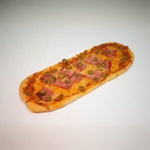 Pizza de jamón dulce